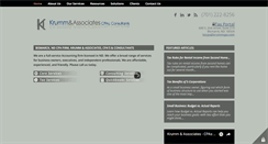 Desktop Screenshot of krummcpa.com