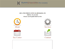 Tablet Screenshot of krummcpa.com